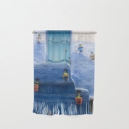 Doors - Chefchaouen IV, The Blue City - Morocco Wall Hanging