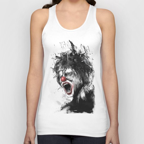 The clown Unisex Tank Top