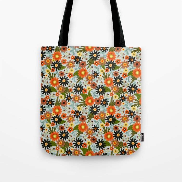 harvest floral Tote Bag