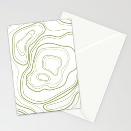 magic green pattern Stationery Card