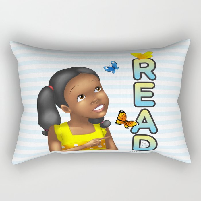 Read With Sasha! Rectangular Pillow