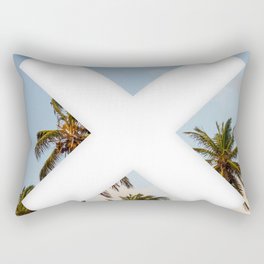 X Palm Rectangular Pillow
