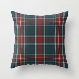 Scottish Tartan Throw Pillow