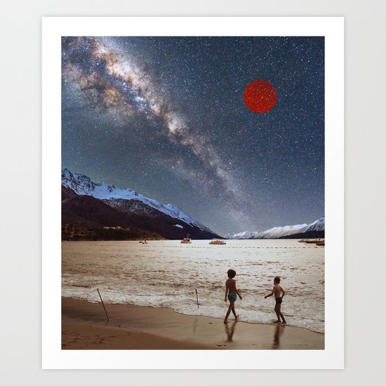 Red Planet Art Print
