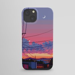 City Moonset iPhone Case