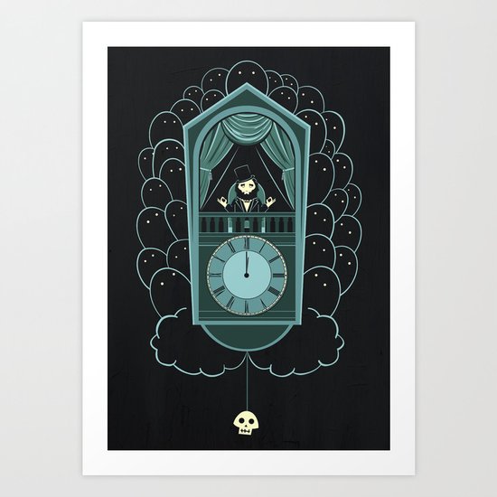 Ghosts Art Print