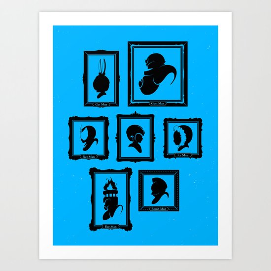 Stage Select Art Print