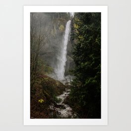 Latourell Falls, Oregon Art Print