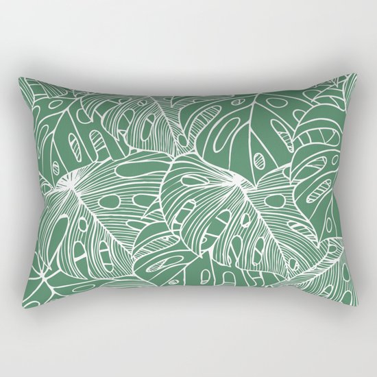 Philodendron Rectangular Pillow