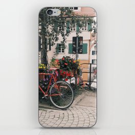 lonely bicycle iPhone Skin
