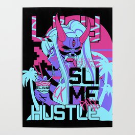 Slime wave lily  Poster