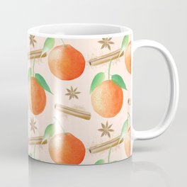 Christmas Tangerines Blush Mug
