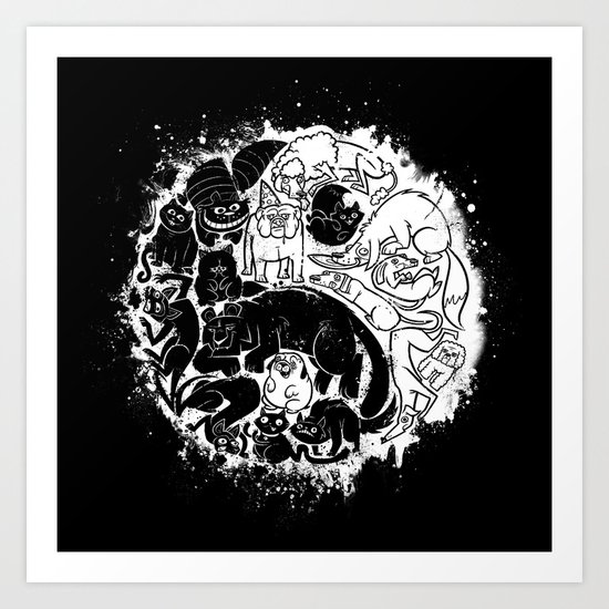 Pet Taoism Art Print