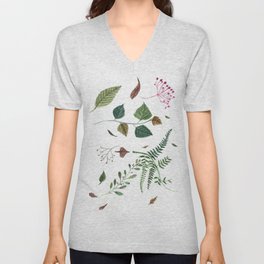 Plants V Neck T Shirt