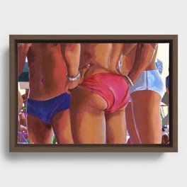 A Bunda Framed Canvas