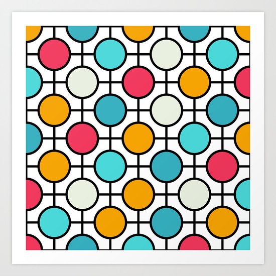 Polka Dots Art Print