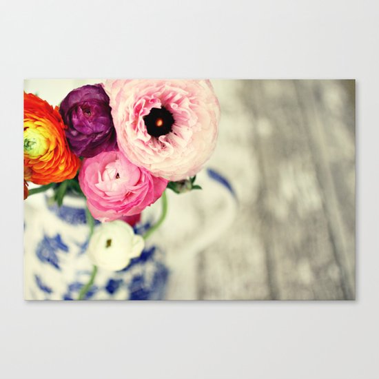 colors of happiness Canvas Print