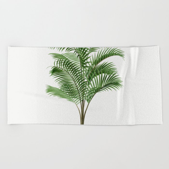 Les Palmiers Histoire Beach Towel