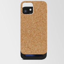 Beige Grains of Sand Pattern Design iPhone Card Case