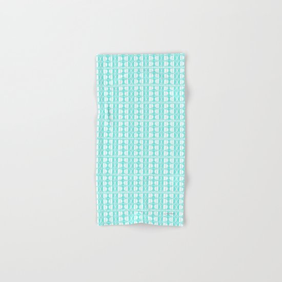 Aqua Dot Hand & Bath Towel