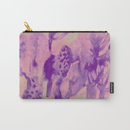 pink garden Carry-All Pouch
