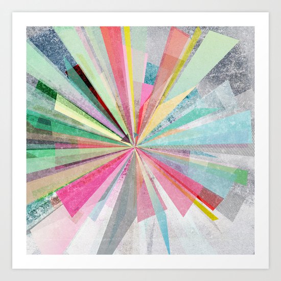Graphic X Art Print