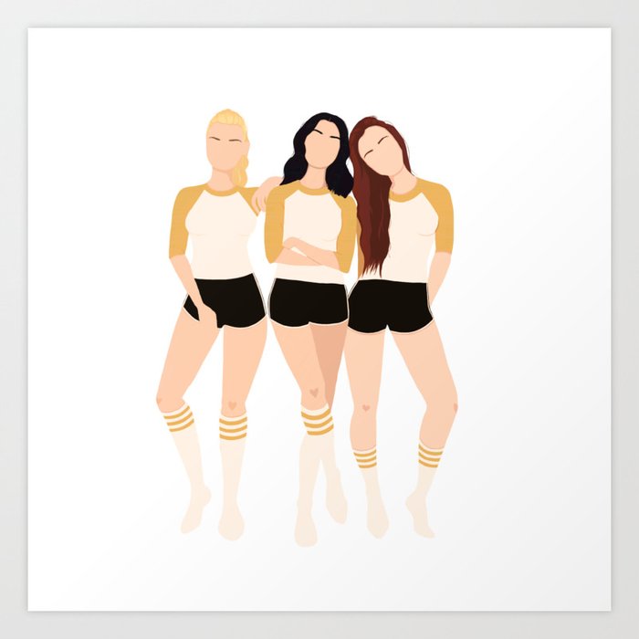 Riverdale Gals Art Print By Mumudesigns Society6