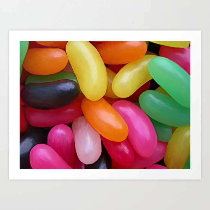 JellyBeans Art Print