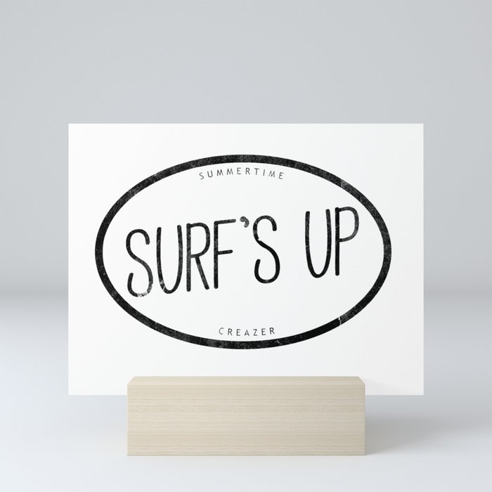 surf's up Mini Art Print