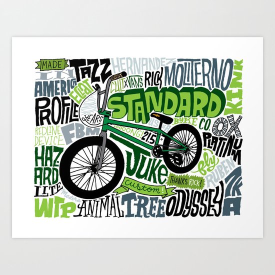 Standard! Art Print