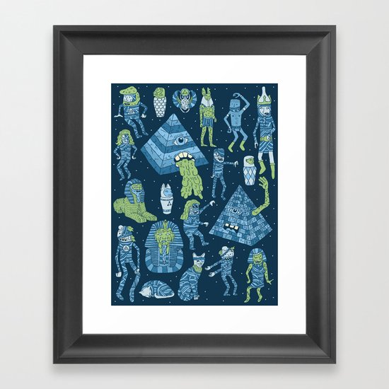 Wow! Mummies! Framed Art Print