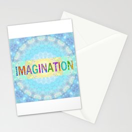 Colorful Imagination - Bright Creative Art - Sharon Cummings Stationery Card