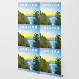 Oregon Coast Sunset and Ocean Views Wallpaper