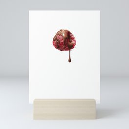 CHOCOLATE & RASPBERRY Mini Art Print