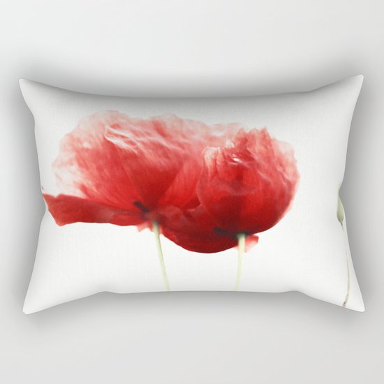 Poppy Poppies Mohn Mohnblume Rectangular Pillow