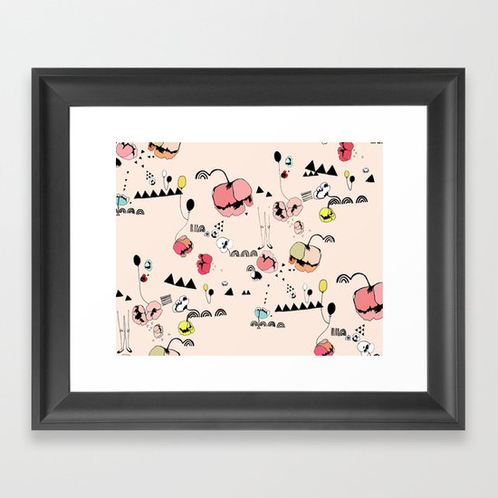 Poppies Print Framed Art Print