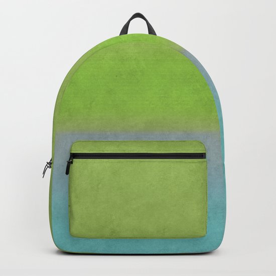 Green greenery greenish Backpack