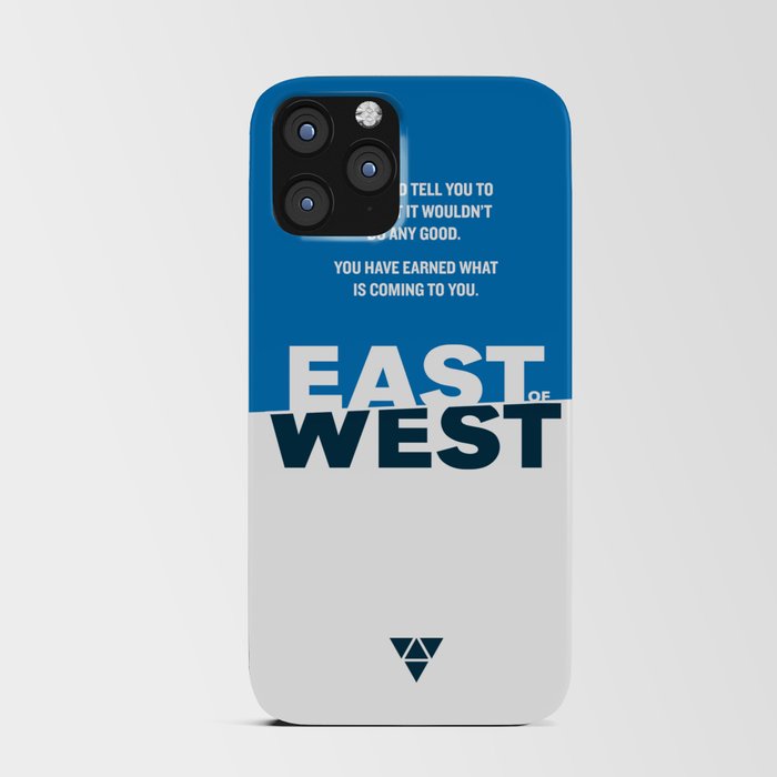 East of West iPhone Card Case