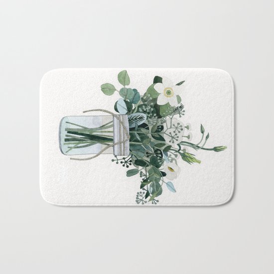 Forest Bouquet Bath Mat