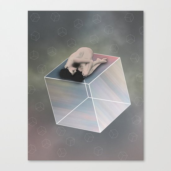Cube Travel Canvas Print
