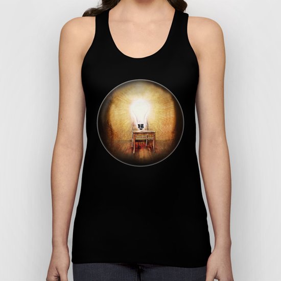 The Seat of Big Ideas Unisex Tank Top