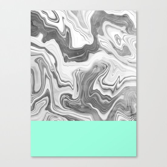 Liquid Sea Canvas Print