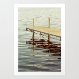 The Dock at Sunset | 35mm Film Photography Art Print