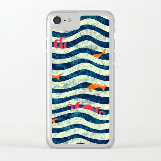 Sea roommate Clear iPhone Case