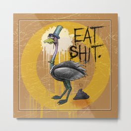 Eat shit Metal Print | Eatshit, Digital, Painting 