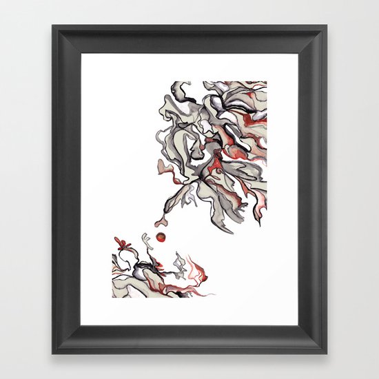 Apple of Discord Framed Art Print