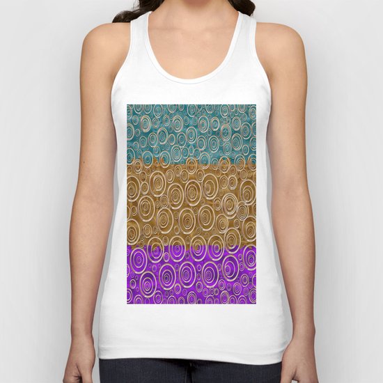 The Bohemian,Starry Night Unisex Tank Top