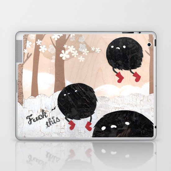 Mr. Furry Pants Laptop & iPad Skin