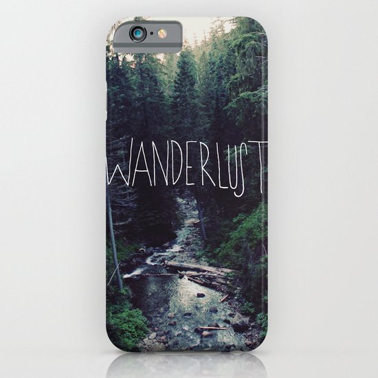 Wanderlust: Rainier Creek iPhone & iPod Case