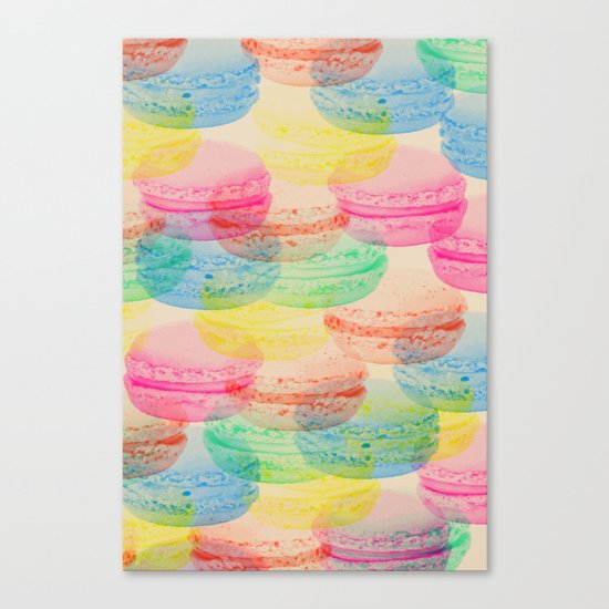 Macaroon Madness Canvas Print